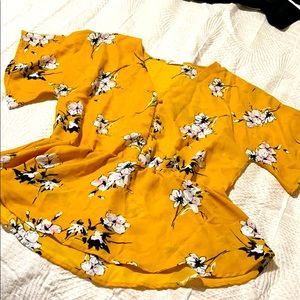 Floral blouse!